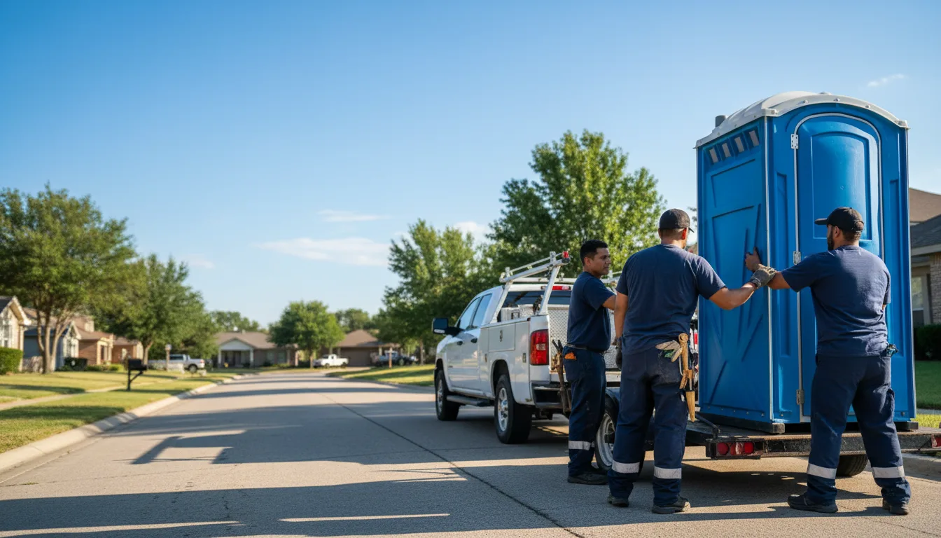 Portable Toilet Rental in Easton, IL near me